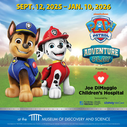 PAW Patrol Adventure Play at the Museum of Discovery and Science