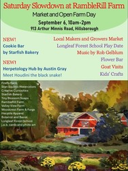 Saturday Slowdown at RambleRill Farm: Market and Open Farm Day