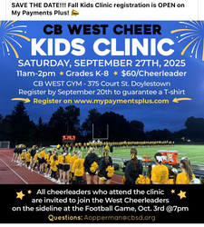 Central Bucks West Cheer Clinic