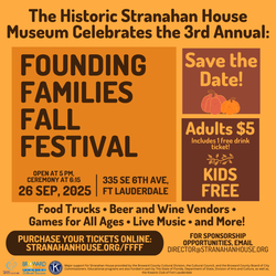 Stranahan House Museum Founding Families Fall Festival