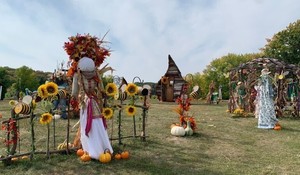 Scarecrows in the Garden