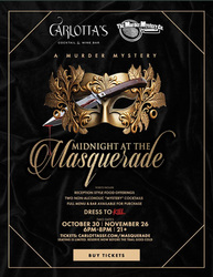 Midnight at the Masquerade: Murder Mystery Nights at Carlotta's
