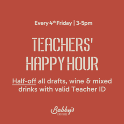 Teacher Happy Hour