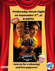 Wednesday Movie Night! Karate Kid: Legends