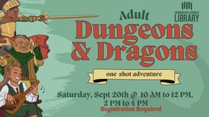 Adult Dungeons & Dragons One-Shot Adventure