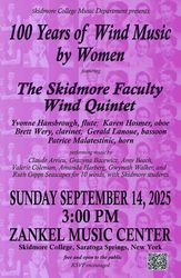 100 Years of Wind Music by Women Composers