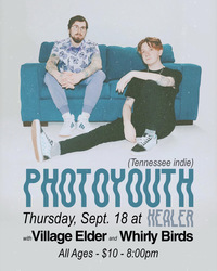 Photoyouth, Village Elder, Whirly Birds Sept. 18