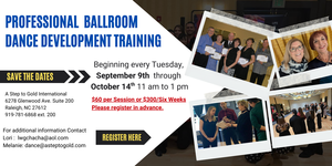 Professional Ballroom Dance Development Training