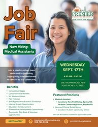 Premier Community Healthcare Job Fair