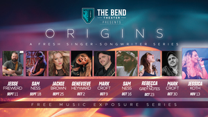 ORIGINS – A Fresh Singer-Songwriter Series – Nov 13 – Jessica Koth