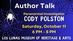 Paranormal Investigator Cody Polston - Author Talk