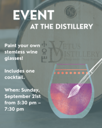 Painting with Cocktails at Vetus Distillery