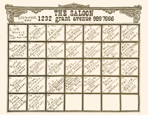 Stan Erhart : Late Show at The Saloon!