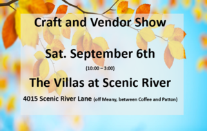 September Craft and Vendor Show