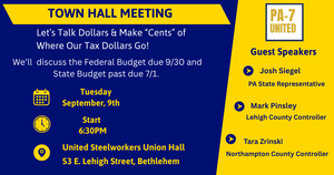 Town Hall - State & Federal Budget