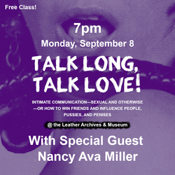 Talk Long Talk Love: Kinky Communication Workshop