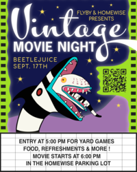 Vintage Movie Night featuring Beetlejuice