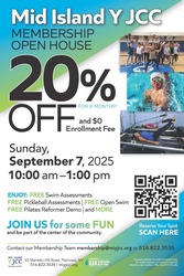 Mid Island Y JCC Membership Open House