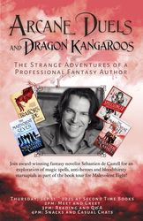 Sebastien de Castell Magical Fantasy Book Tour