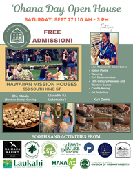 'Ohana Day FREE ADMISSION - Celebrating Native Plants