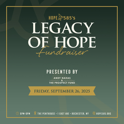 HOPE585's Legacy of Hope Fundraiser