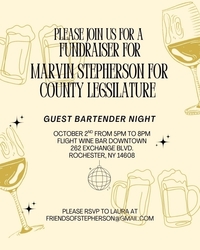 Guest Bartender Night with Marvin Stepherson