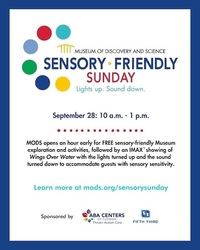 Sensory-Friendly Sundays at Museum of Discovery and Science