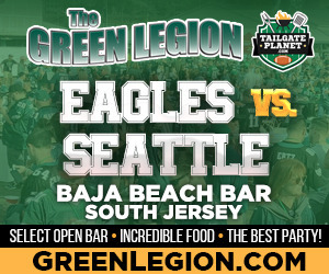 Eagles vs. Seattle - South Jersey Eagles Tailgate at Baja Beach in Berlin