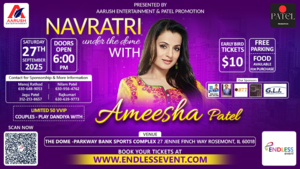Navratri Under The Dome With Bollywood Star Ameesha Patel