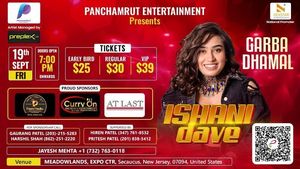 Ishani Dave Live Garba Night Secaucus New Jersey