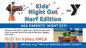 Kids' Night Out - Nerf Edition at Tri Valley YMCA