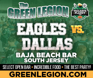 Eagles vs. Dallas - South Jersey Eagles Tailgate at Baja Beach in Berlin