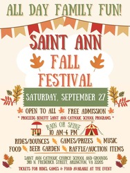 Saint Ann Fall Festival