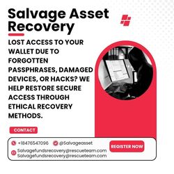 RETRIEVE YOUR CRYPTO OR STOLEN FUNDS BACK IMMEDIATELY WITH THE HELP OF SALVAGE ASSET RECOVERY