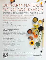 On-farm Botanical Inks Workshop