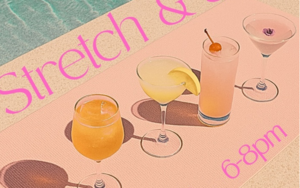 Sip & Stretch Returns to White Limozeen