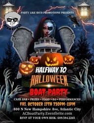 Halfway To Halloween Boat Party