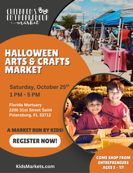 Kids Market at Halloween Arts and Crafts Fair
