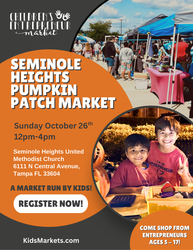 Kids Market at Seminole Heights Great Pumpkin Patch