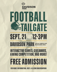 Football Tailgate Party at Davidson Park