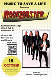 Rock Lobster - Music to Save a Life Benefit Concert