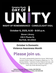 Day of Unity-Night of Remembrance Candlelight Vigil