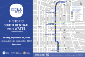 CicLAvia—Historic South Central meets Watts