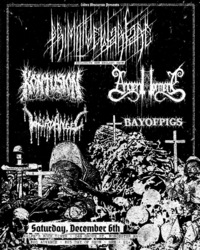 Primitive Warfare, Kontusion, Ancient Torment, Weird Angel, & Bay of Pigs at Ralph’s Diner