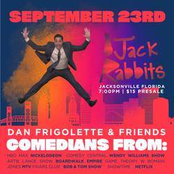 Comedy Night at Jack Rabbits featuring Dan Frigolette