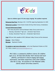 KID SINGERS WANTED - Join the MVC Kids Choir!