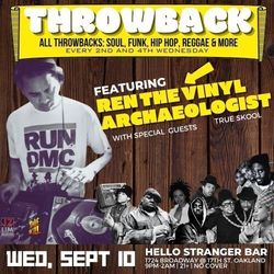 THROWBACK featuring Ren the Vinyl Archaeologist