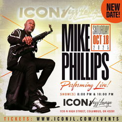 Sax Supreme: Mike Phillips will Ignite ICON Jazz Lounge on Saturday, October 18th!