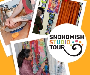 Snohomish Studio Tour, September 27 & 28 10 am - 6 pm daily!