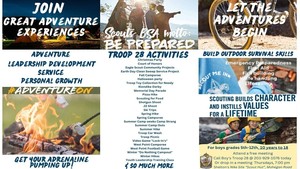 Scouting America Thursdays @ 7 pm